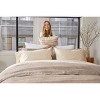 Farm to Home Terrain Organic Duvet Set – 100% Organic Cotton, 300 TC Printed Sateen, Soft Breathable Lightweight, Elegant Bedding - 4 of 4