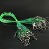 20pcs Fishing Wire Leaders Fishing Leaders Line, Heavy Duty Stainless Steel, Fishing Wire Leaders, Fishing Line Leaders with Swivels and Snaps - 3 of 4