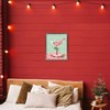Stupell Industries Festive Peppermint Martini Floating Frame Canvas Art - 3 of 4