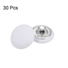 Unique Bargains Suit Dress Blouse Aluminum Fabric Cloth Covered Sewing Buttons 30 Pcs - 3 of 4