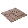 KTMBDW Interlocking Deck Tiles, 44 Pack 12"x12" Waterproof Outdoor Flooring All Weather Use, Floor Tiles for Poolside Balcony Backyard - 4 of 4