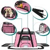 PetAmi Airline Approved Pet Carrier for Cat Dog, Soft Sided Travel Supplies Accessories, Ventilated Carrying Bag Kitten Puppy - 3 of 4
