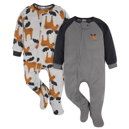 Gerber Childrenswear - 2 piece Blanket + Security Set - Fox