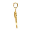 Black Bow Jewelry 14k Yellow Gold Polished Pendant, 18mm - 2 of 4