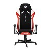 Vynxaria TSF72 Echo Gaming Chair - Stylish Black with Red & White Accents - 2 of 4