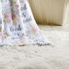 Plazatex Blessed Micro plush Decorative All Season Multi Color 50" X 70" Throw Blanket - 2 of 3