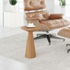 JIONJOY Classic Round Pedestal Table - Versatile Martini Drink Table & Plant Stand for Living Room or Bedroom - 3 of 4