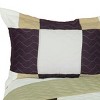 Slickblue Full/Queen Quilt Set, Vermicelli Quilted Patchwork, Reversible, Full/Queen, Multiple Color & Designs, 3pc - 3 of 4