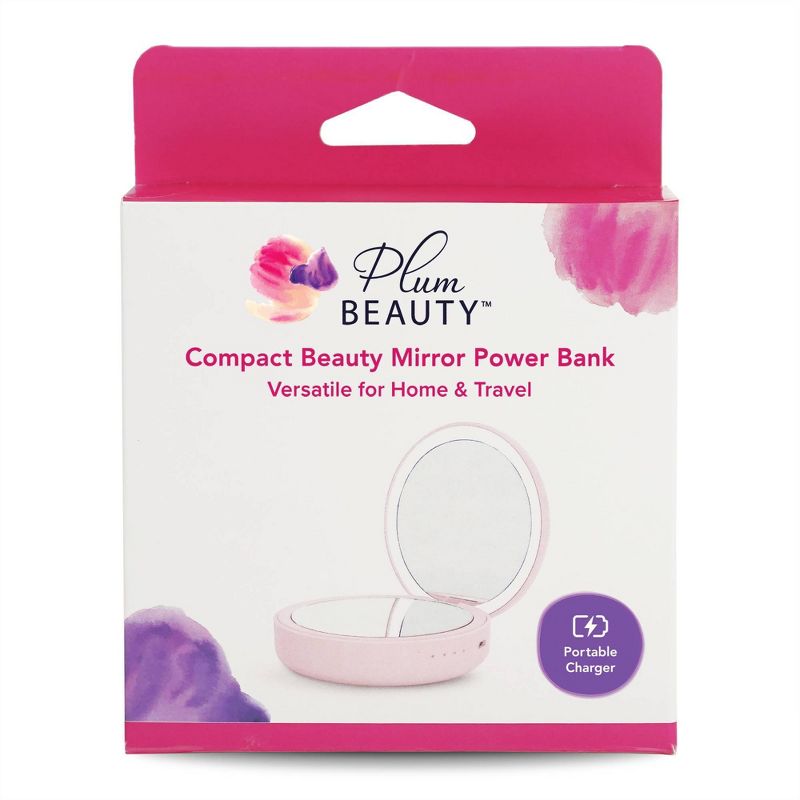 Plum Beauty Compact Beauty Mirror Power Bank, 4 of 11