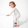 Bellabu Bear Baby Milk and Cookies White Bamboo Convertible Footie - 4 of 4