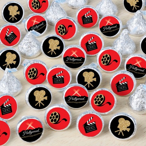 Big Dot Of Happiness Red Carpet Hollywood - Movie Night Party Small Round  Candy Stickers - Party Favor Labels - 324 Count : Target