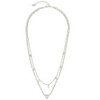SHINE by Sterling Forever Bellamy Layered Necklace - Silver - 2 of 4