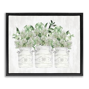 Stupell Industries Rustic Shamrock Bouquets, 31" x 25" - 1 of 4