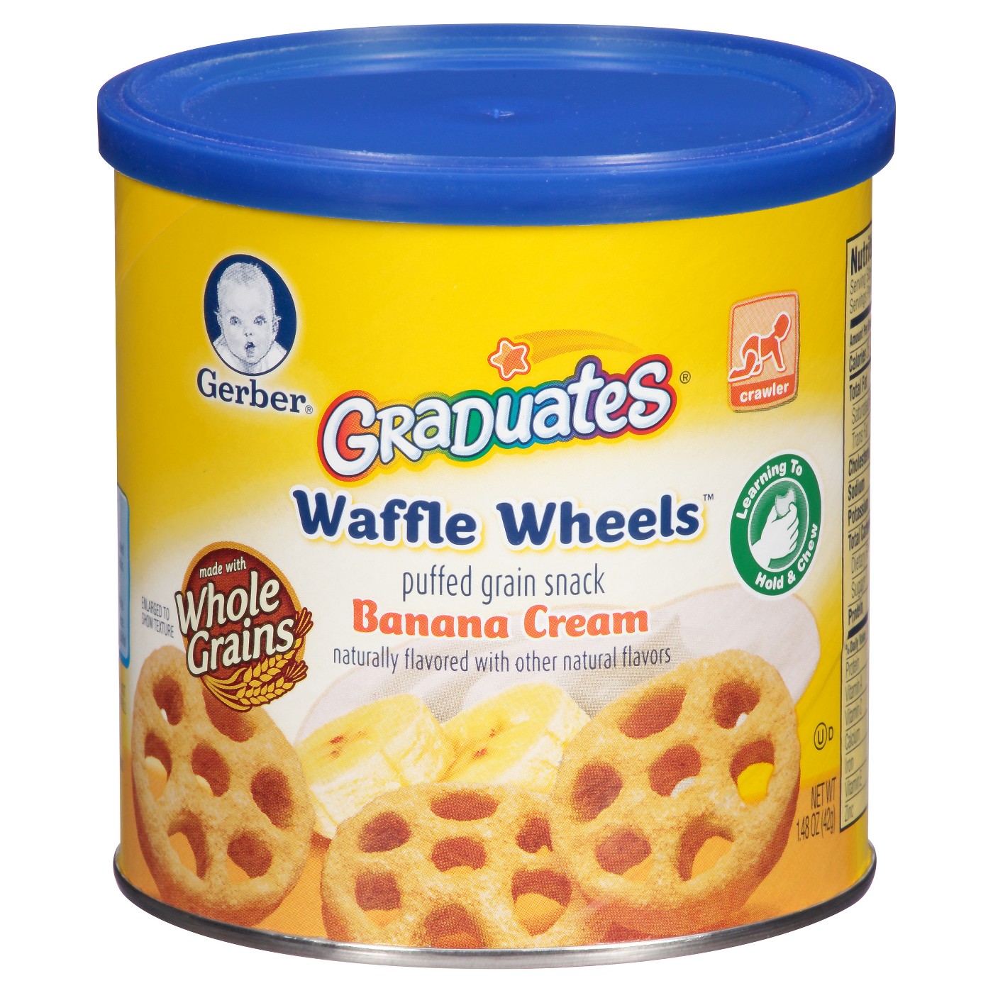 Gerber Waffle Wheels Banana Cream - 148oz - image 1 of 5