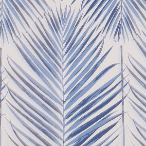 Transform Blue Palm Leaves Peel and Stick Wallpaper - 1 of 4