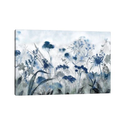 iCanvas Inky Indigo by Tava Studios Canvas Print Wall Art