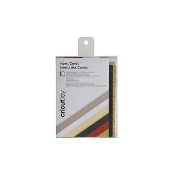 Cricut Joy 10ct Smart Paper Sticker Cardstock - Black : Target