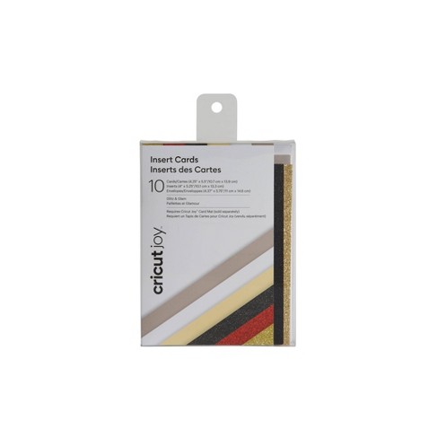 Cricut 10ct Smart Paper Sticker Cardstock - Black