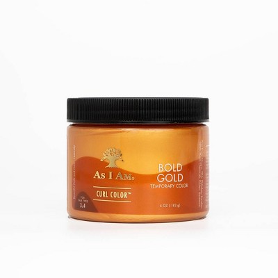 As I Am Curl Color - Bold Gold - 6oz