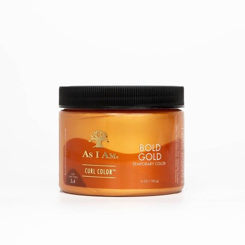 As I Am Curl Color Bold Gold 6oz Target