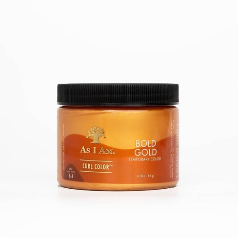 As I Am Curl Color - Bold Gold - 6oz - image 1 of 4