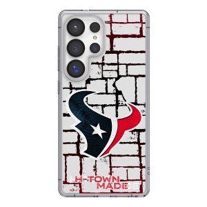 NFL AFC Teams Brick Wall Clear Cell Phone Case for Samsung Galaxy - 1 of 4