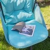 Barton Outdoor Patio Canopy Hanging Egg Chair Collapsible Egg Chair Seat - 4 of 4