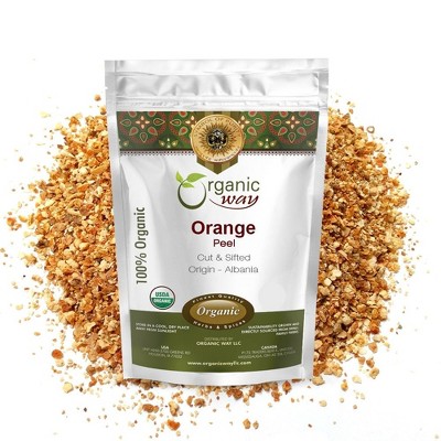 Organic Orange Peel Cut & Sifted 4 Oz