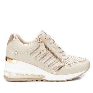 Xti Women's Wedge Sneakers airsole with side zipper 142573 - 1 of 4