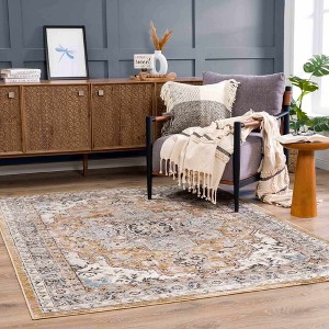 Hauteloom Rectangle Area Rug   Gold - 1 of 4