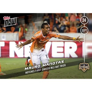 Topps MLS Houston Dynamo Mauro Manotas #35 Topps NOW Trading Card - 1 of 1