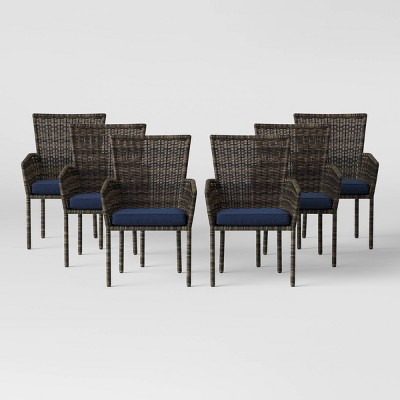 threshold southcrest wicker club chair