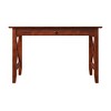 Writing Desk Modern Feel Walnut - AFI: Computer Table, Scratch-Resistant, Wood Frame, No Tools Assembly - 3 of 4