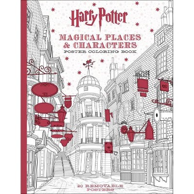 Harry Potter Coloring Book : Learn To Color Your Favorite Harry Potter  Magical Places & Characters (Paperback)