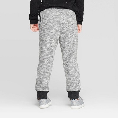 Boys' 2pk Fleece Jogger Sweatpants - Cat & Jack™ Charcoal Gray M