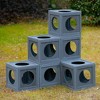 Catio Outdoor Cat Enclosure, 68.9"H Wooden Cat Playen Catio with 2 Jumping Platforms & 7 Napping Houses, Feral Animal Shelter for Multiple Cat - 4 of 4