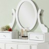 Vanity Desk Classic with Swivel Mirror and 5 Drawers for Bedroom 32in Wide-3irtyhousy - 3 of 4