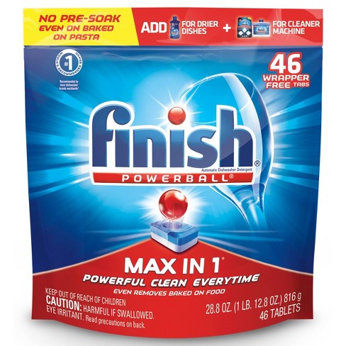 Finish Powerball Tabs Max In 1 Power Free 46ct Target