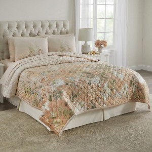 BrylaneHome Franchine Quilt Set - 1 of 4