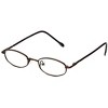 Flex Plus by Vivid Collection Designer Reading Glasses Model 96 Shiny-Brown 43mm - 2 of 4