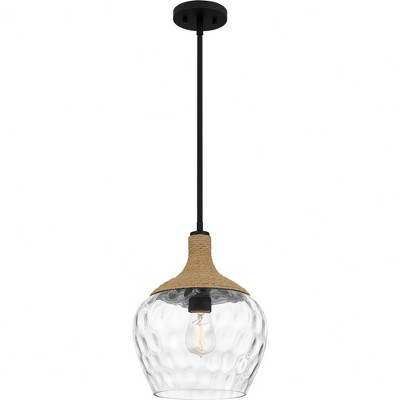 Quoizel Lighting Royer 1 - Light Pendant in  Matte Black