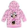 Disney Minnie Mouse Girls Fleece Zip Up Hoodie And Jogger Pants