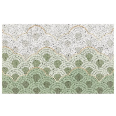 Unique Bargains Non-Slip Front Door and Indoor Entrance Kitchen Waterproof Rubber Washable Door Mat