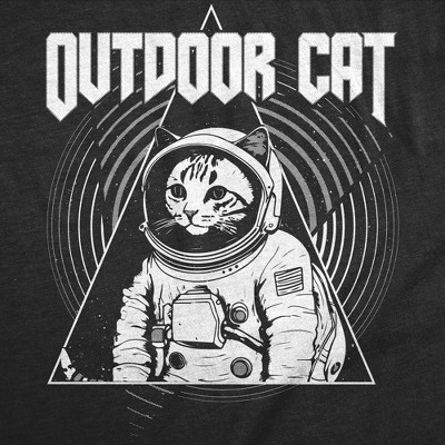 Мужские футболки Crazy Dog T-Shirts, Inc. Mens Funny T Shirts Outdoor Cat Sarcastic Space Graphic Tee for Men - Crazy Dog Men's T Shirt for Animal Lovers Black XXL — фото 2