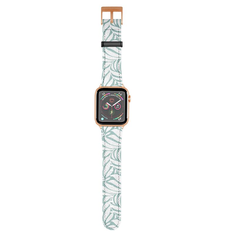 Heather Dutton Flowing Leaves Seafoam Apple Watch Band - Society6, 1 of 4