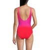 Lands' End Women's Plus Size DD-Cup Slender Tummy Control Chlorine Resistant Wrap One Piece Swimsuit - 2 of 4