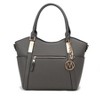 MKF Collection Janise Solid Vegan Leather Tote Bag Purse by Mia K - 2 of 4