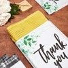 Stockroom Plus 100-Pack Thank You Floral Poly Mail Envelopes Document Mailers Self Adhesive Bag 10 x 13 in - image 2 of 4