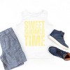 The Juniper Shop Sweet Summer Time Block Distressed Youth Tank Top - 3 of 4