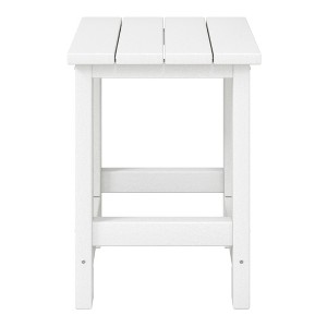 WestinTrends Malibu Kids Outdoor Patio Furniture HDPE Adirondack Square Side Table - 1 of 4